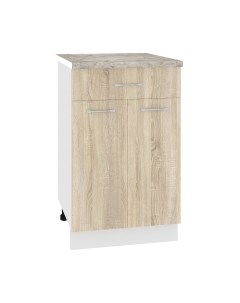 Шкаф-стол кухонный Кортекс-мебель Корнелия Лира НШ50р1ш