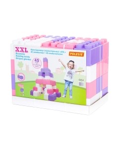 Конструктор Полесье Строительный XXL / 68071