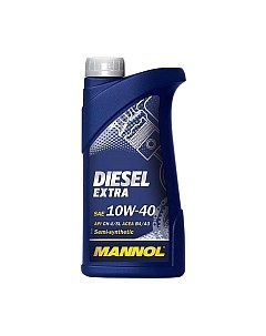 Моторное масло Mannol Diesel Extra 10W40 CH-4/SL / MN7504-1