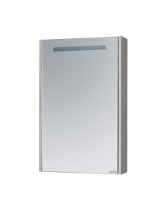 Шкаф с зеркалом для ванной Акватон Сильва 50