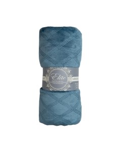 Плед TexRepublic Elite Клетка Фланель Евро / 93389 Texrepublic