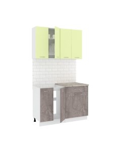 Кухонный гарнитур Кортекс-мебель Корнелия Лира-лайт 1.2м