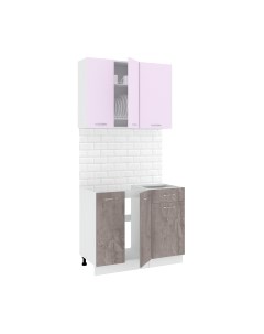 Кухонный гарнитур Кортекс-мебель Корнелия Лира-лайт 1.0м без столешницы