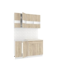 Кухонный гарнитур Кортекс-мебель Корнелия Экстра 1.4м