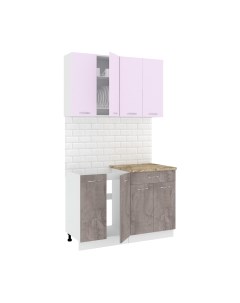 Кухонный гарнитур Кортекс-мебель Корнелия Лира-лайт 1.2м