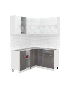 Кухонный гарнитур Кортекс-мебель Корнелия Экстра 1.5x1.5 без столешницы