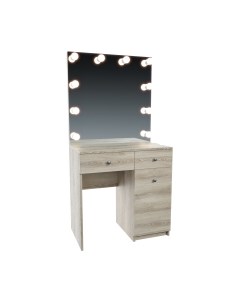 Туалетный столик с зеркалом Мир Мебели С подсветкой 21 ZS Мир мебели