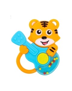 Погремушка Zabiaka Веселые зверята: тигренок / 7149092