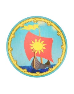 Щит игрушечный Древо Игр Круглый Ладья / DI-S07 Древо игр