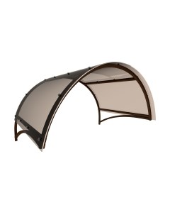 Козырек ИМпласт Арка Полимер 1500x1050 Тонированный Импласт