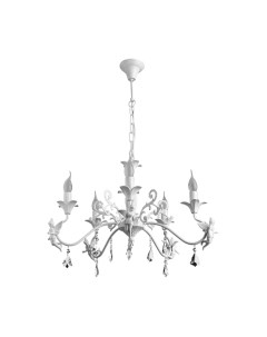Люстра Angelina A5349LM-5WH Arte lamp