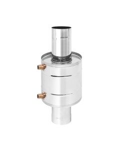 Теплообменник на трубу дымохода Везувий 6л D115мм