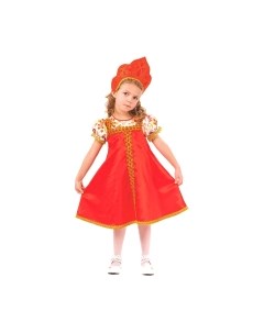 Костюм карнавальный Красна-девица / 1013 к-18-30 Пуговка
