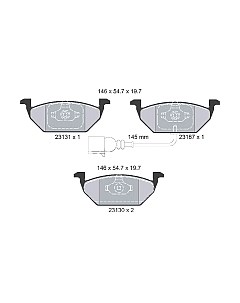 Тормозные колодки Textar 2313101