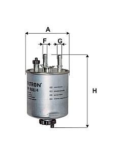 Топливный фильтр Filtron PP988/4