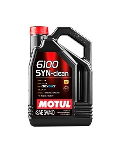 Моторное масло Motul 6100 Syn-Clean 5W40 / 107943