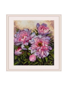 Набор для вышивания Нежные пионы / K-177 Merejka
