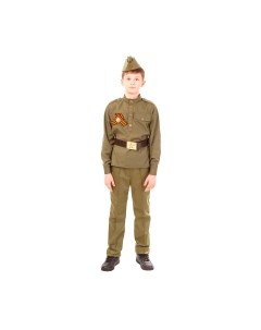 Костюм карнавальный Солдат / 2032/1 к-18-26-104 Пуговка