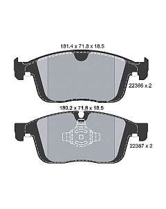 Тормозные колодки Textar 2238601