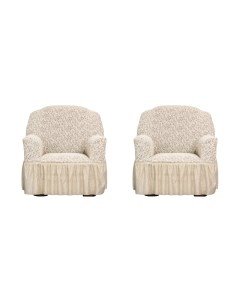 Комплект чехлов Софатэкс Стандарт КПО-7 Венеция с оборкой / 00941