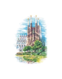 Набор для вышивания Саграда Фамилия / 2098 Риолис