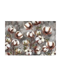 Фотообои листовые Vimala Рисованные цветы 12