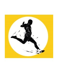 Фотообои листовые Vimala Футболист 5