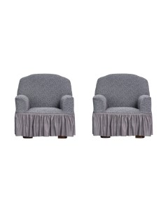 Комплект чехлов Софатэкс Люкс КПО-7 Венеция с оборкой / 01043