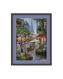 Набор для вышивания Дождливый Париж / K-162 Merejka