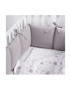Комплект постельный для малышей Perina Fancy Слоники / F3-01.14