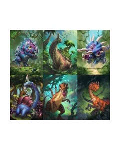 Фотообои листовые Arthata Fotooboi-Dinozavr-76