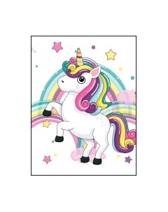 Фотообои листовые Arthata Fotooboi-Edinorog-97