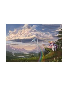 Фотообои листовые Arthata Fotooboi-Edinorog-119