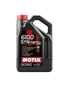Моторное масло 6100 Syn-nergy 5W40 / 107979 Motul