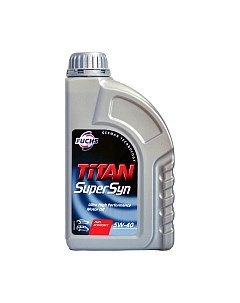 Моторное масло Titan Supersyn 5W40 600930769/600790028/601425813/602003195 Fuchs