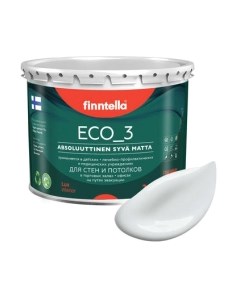 Краска Eco 3 Wash and Clean Platinum / F-08-1-3-LG164 Finntella