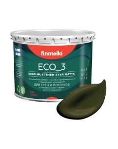 Краска Eco 3 Wash and Clean Kombu / F-08-1-3-LG72 Finntella