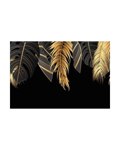 Фотообои листовые Vimala Рисованные листья 8