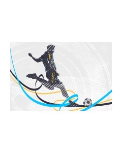 Фотообои листовые Vimala Футболист 3