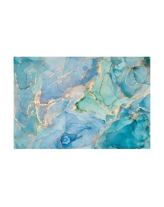 Фотообои листовые Vimala Флюиды голубые