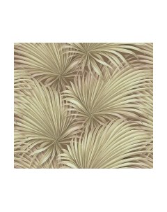 Фотообои листовые Vimala Листья пальмы бежевые