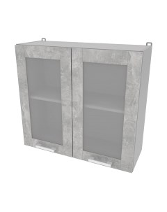 Шкаф навесной для кухни Интерлиния Компо ВШ80ст-720-2дв