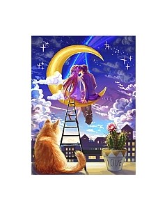 Набор алмазной вышивки Первая любовь / АЖ-1718 Алмазная живопись