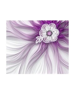 Фотообои листовые Vimala 3D Сиреневые лепестки