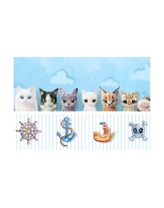 Фотообои листовые Vimala Детские коты