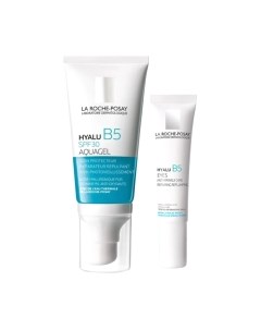 Набор косметики для лица La Roche-Posay Hyalu B5 Гель для лица SPF30 50мл+Крем для век 15мл La roche-posay