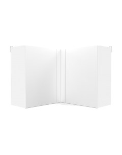 Шкаф навесной для кухни Интермебель Микс Топ ШНУ 720-53-900 90x90см