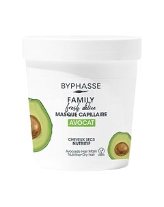 Маска для волос Byphasse Family Авокадо для сухих и поврежденных волос