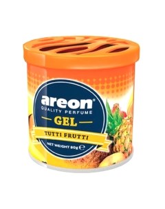 Ароматизатор автомобильный Areon Gel Tutti Frutti / GCK08
