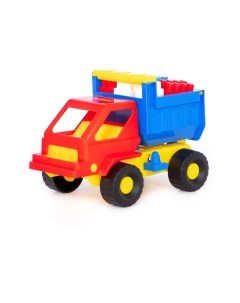 Самосвал игрушечный Полесье Кузя с конструктором / 1283
